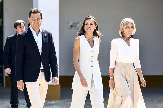 reina letizia conjunto boss