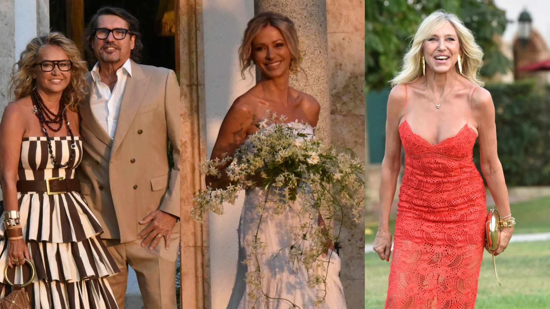 Las invitadas VIP a la boda de Susanna Griso. (Fotos: Europa Press)