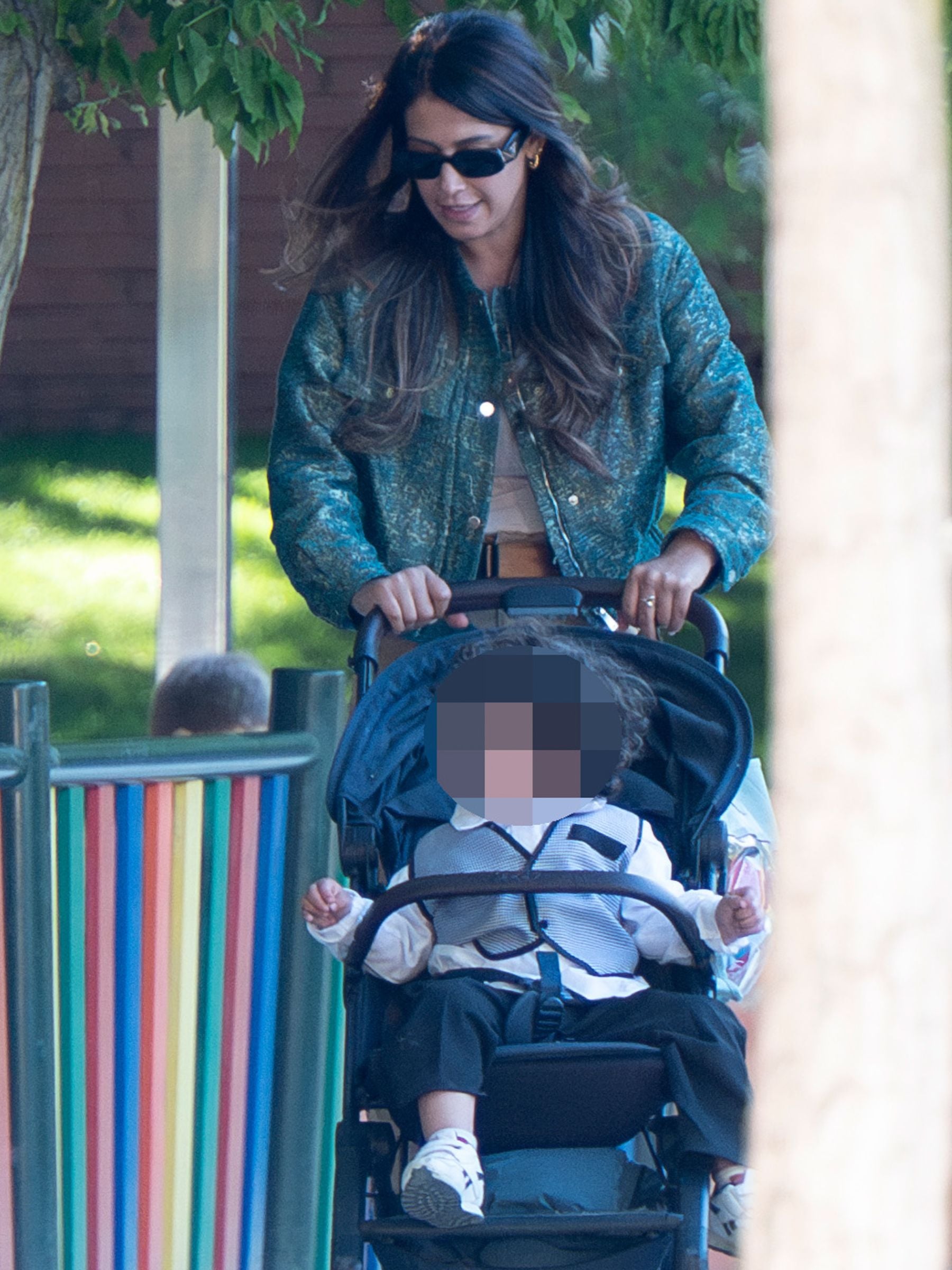 Gabriela Guill&eacute;n con su hijo. (Foto: Europa Press)