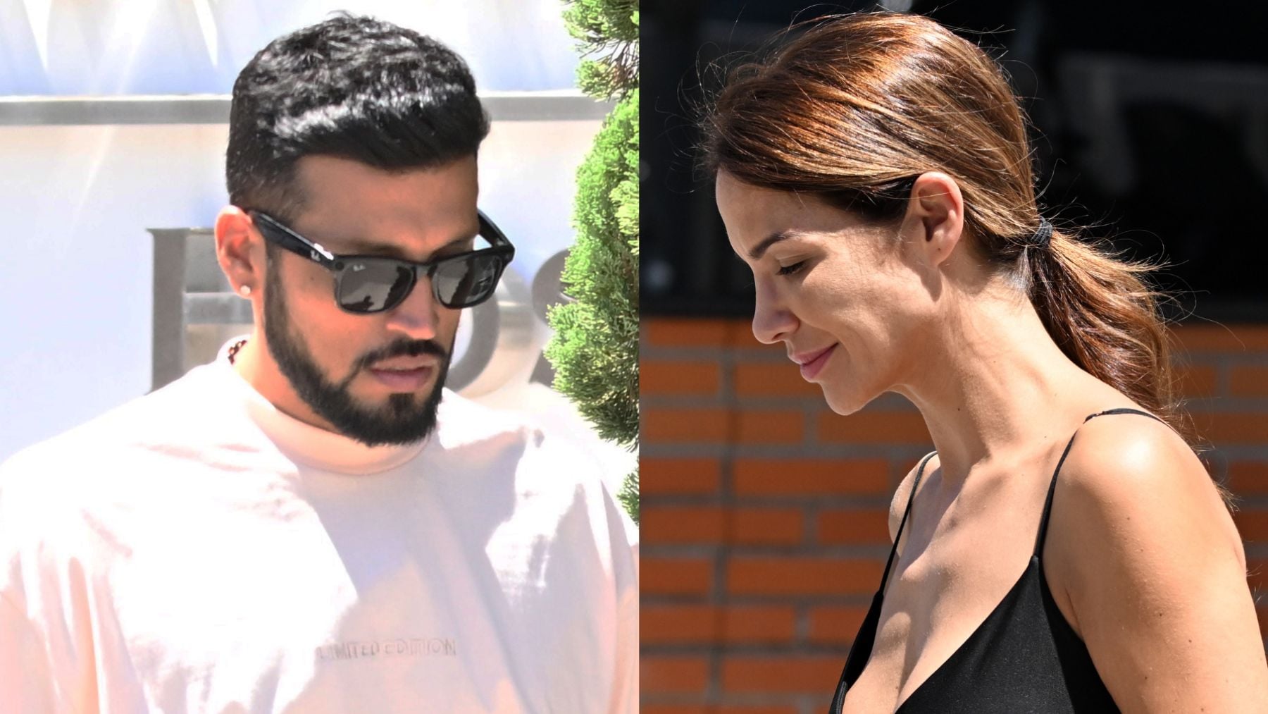 Ezequiel Garay y Tamara Gorro. (Fotos: Europa Press)