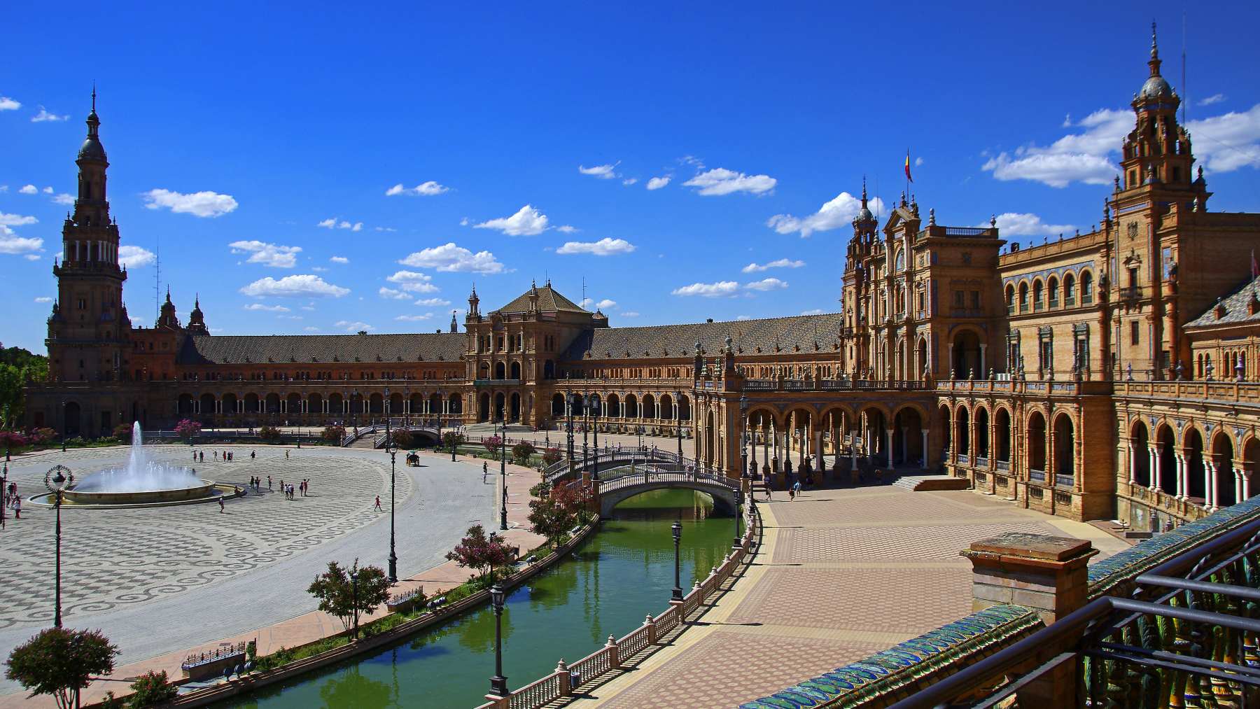 Plaza de España de Sevilla. (Foto: Unsplash)