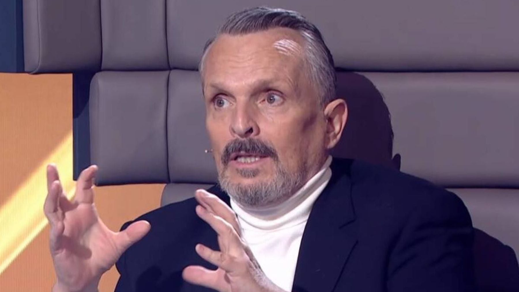 Miguel Bosé en ‘Cover Night’. (TVE)