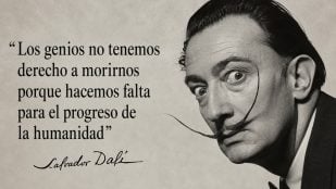 Salvador Dalí, frase, reflexión