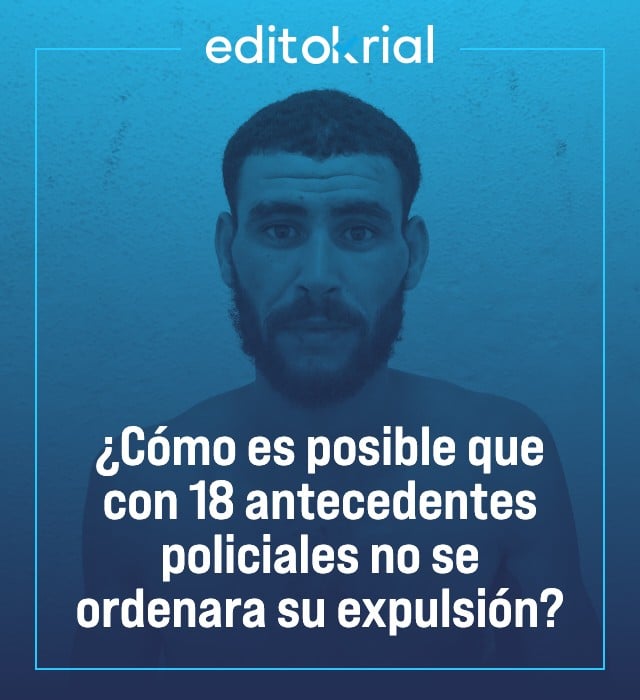 ¿Cómo es posible que con 18 antecedentes policiales no se ejecutara su orden de expulsión?