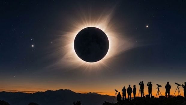 Un eclipse solar
