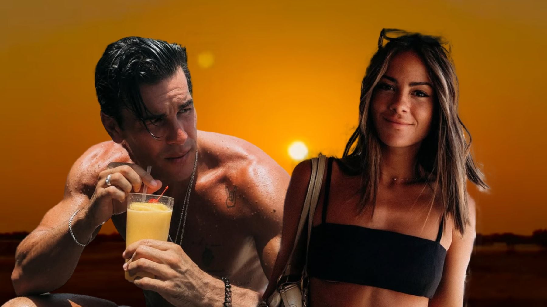 Mario Casas y Melyssa Pinto están de viaje en África. (Fotos: Redes Sociales)