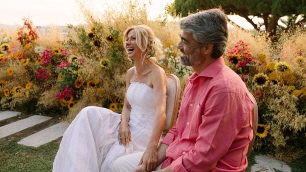 Susanna Griso y Luis Enr&iacute;quez en su boda. (Foto: Europa Press)