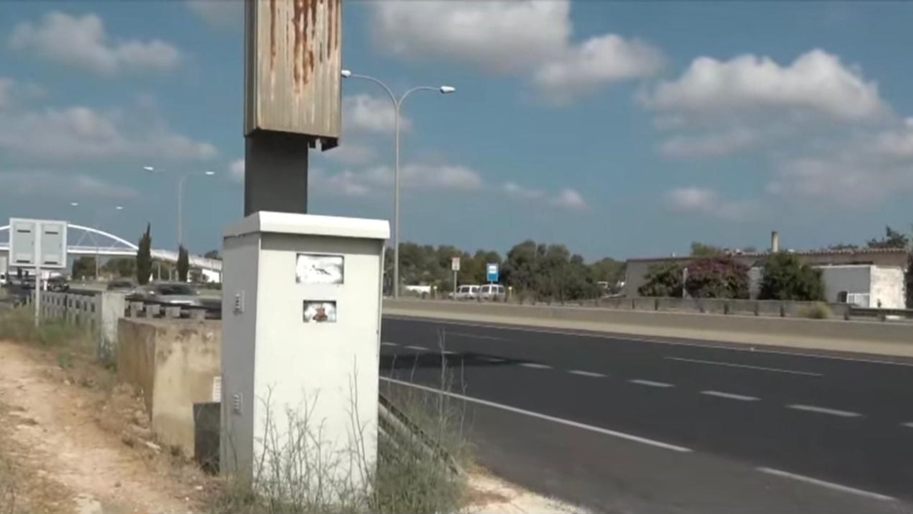 Vandalizan el radar más multón de Baleares: 28.500 conductores, los principales sospechosos
