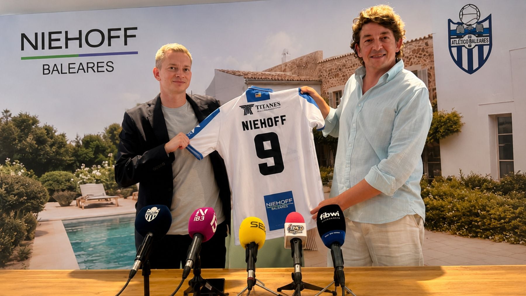 Niehoff Baleares refuerza su apuesta por el deporte balear con su patrocinio al Atlético de Baleares
