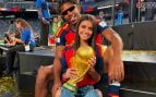 Inés García y Lamine Yamal en sus redes sociales. (Instagram)