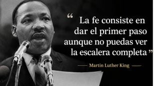 Martin Luther King, frase, frase célebre