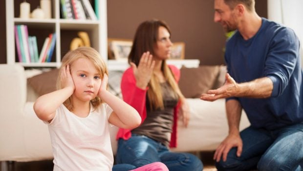 Padres, niños, comportamientos