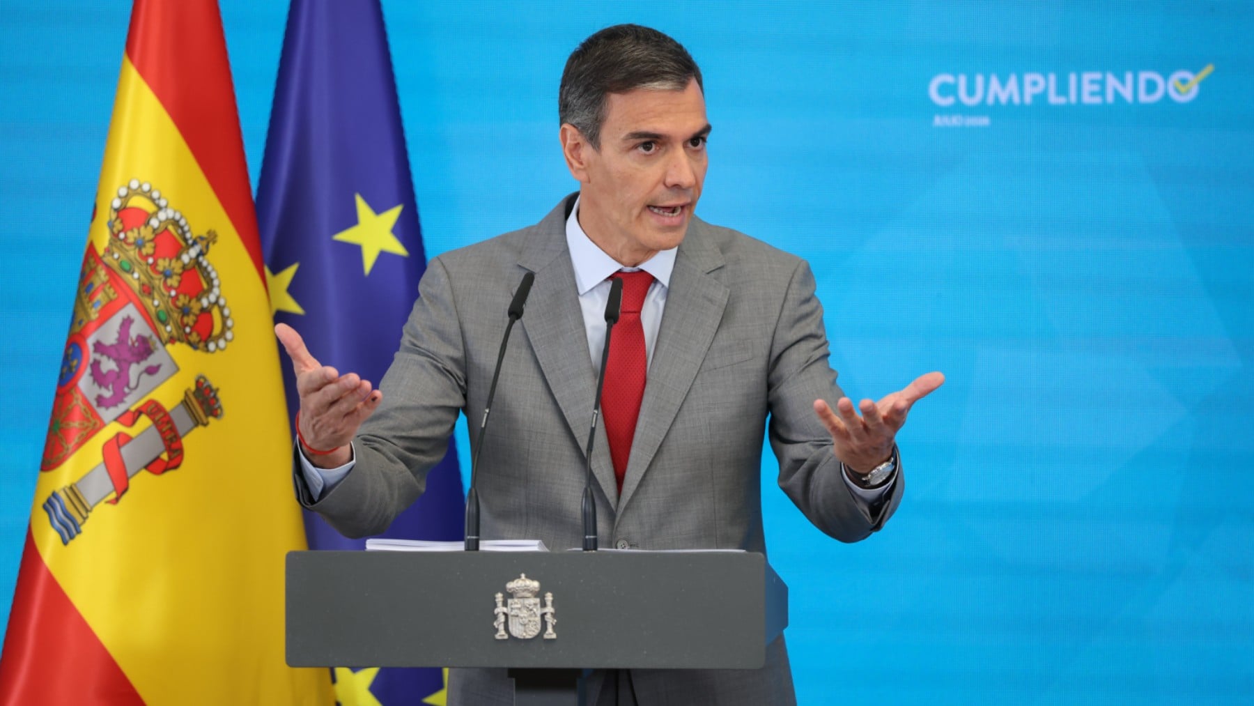 Sánchez: Begoña Gómez no es mi mujer, es Begoña Gómez