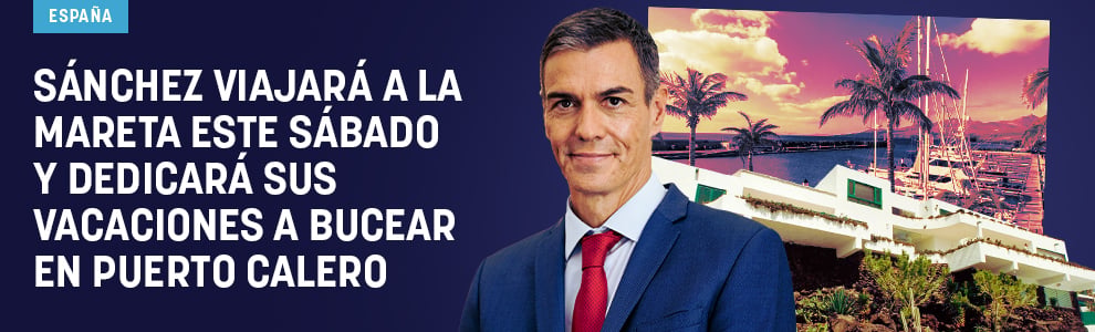 Sánchez viajará a La Mareta este sábado y dedicará sus vacaciones a bucear en Puerto Calero