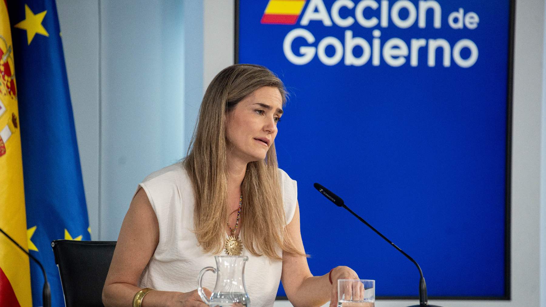 La ministra para la Transición Ecológica y el Reto Demográfico, Sara Aagesen. (Ep).