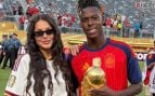 Ainhi García y Nico Williams. (Instagram)