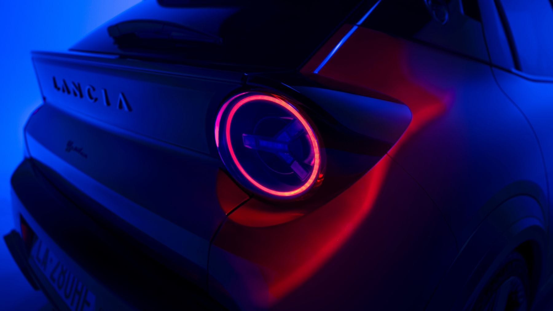 Trasera del Lancia Ypsilon