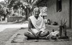 Mahatma Gandhi. Imagen generada con IA.
