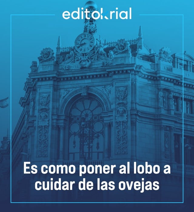 Es como poner al lobo a cuidar de las ovejas