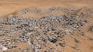 Ropa en el desierto