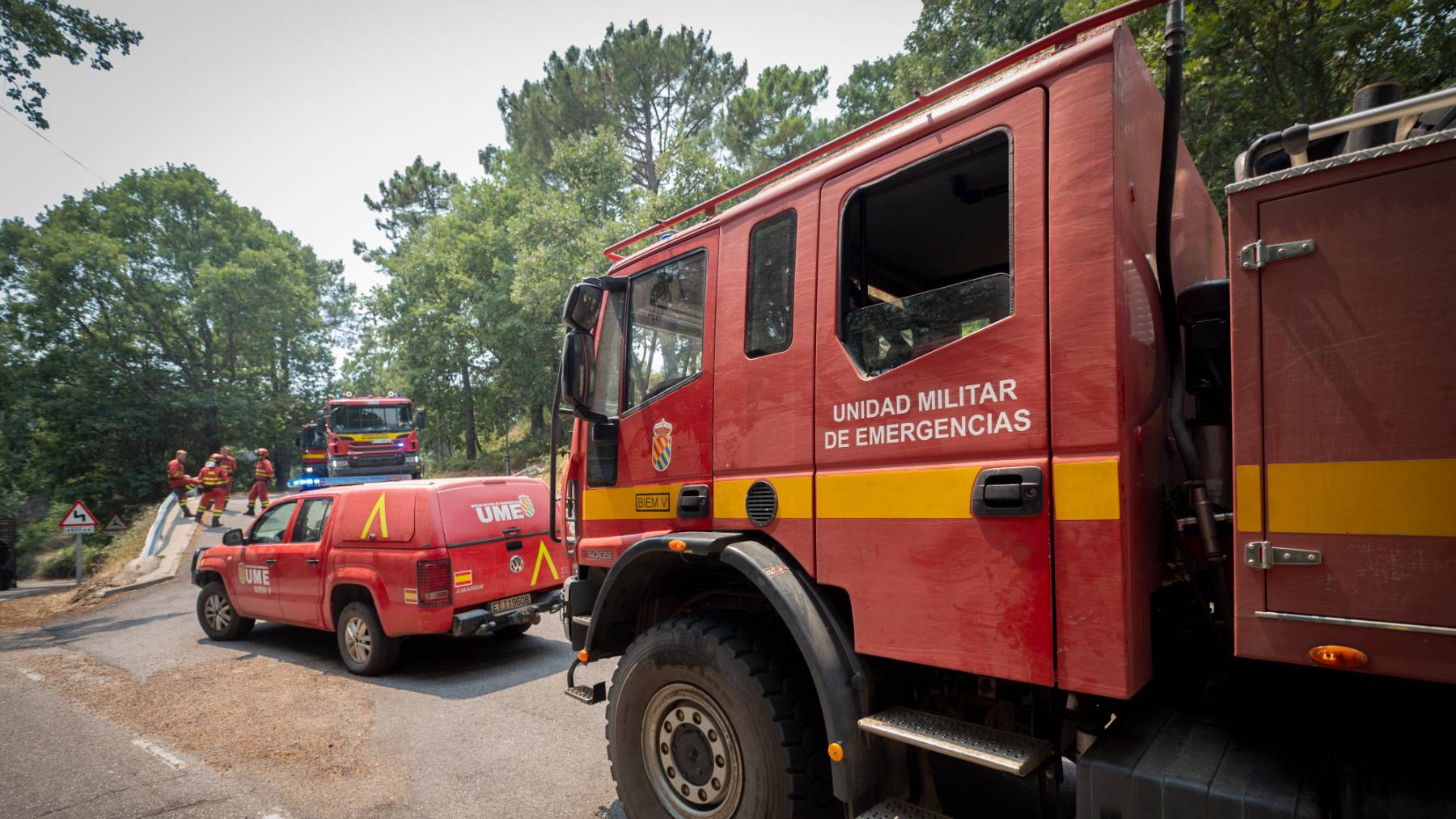 El Gobierno licita en plena ola de incendios 16,6 millones para dotar a la UME de maquinaria