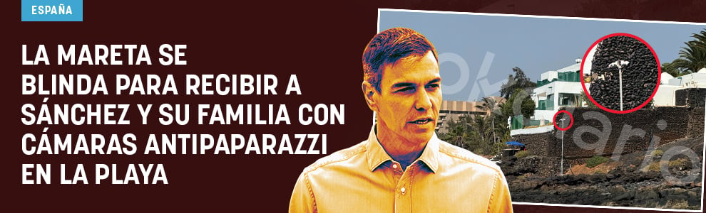 La Mareta se blinda para recibir a Sánchez y su familia con cámaras antipaparazzi en la playa
