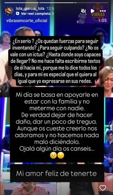 Lola Garc&iacute;a, Kiko Rivera
