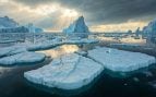 Paisaje de hielo. Foto: Freepik