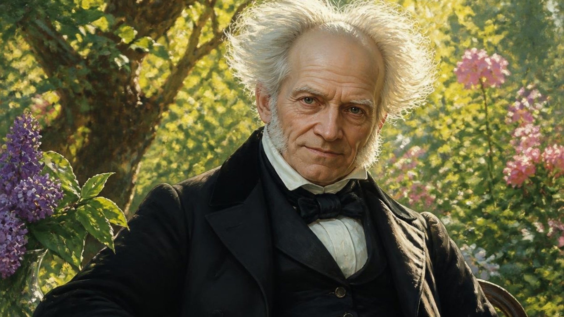 Una cita de Schopenhauer sobre el inmenso valor del silencio: Del árbol del silencio cuelga su fruto: la paz