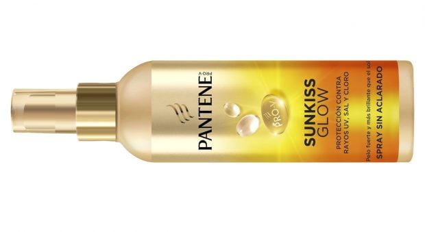 Protector solar, pelo, cabello, verano