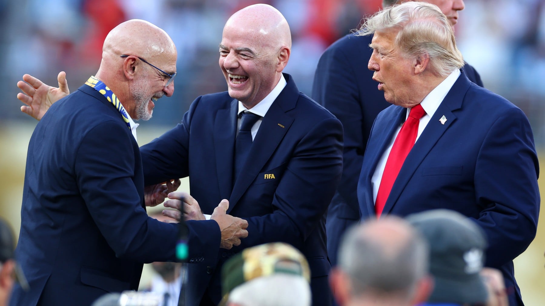 De la Fuente: Infantino nos dijo en el podio que España es un ejemplo de cómo saber ganar y saber perder
