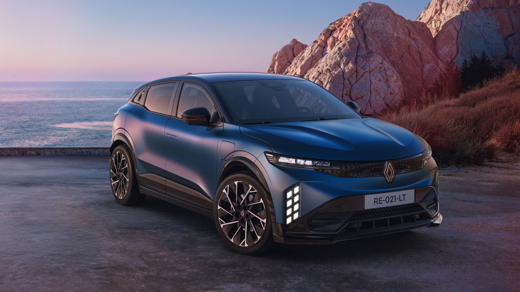 Frontal del Megane E-Tech eléctrico