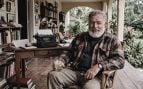 Ernest Hemingway. Imagen generada con IA.