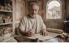 Tito Livio, historiador romano. Imagen generada con IA.