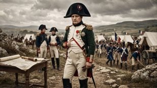 Napoleón. Imagen generada con IA.