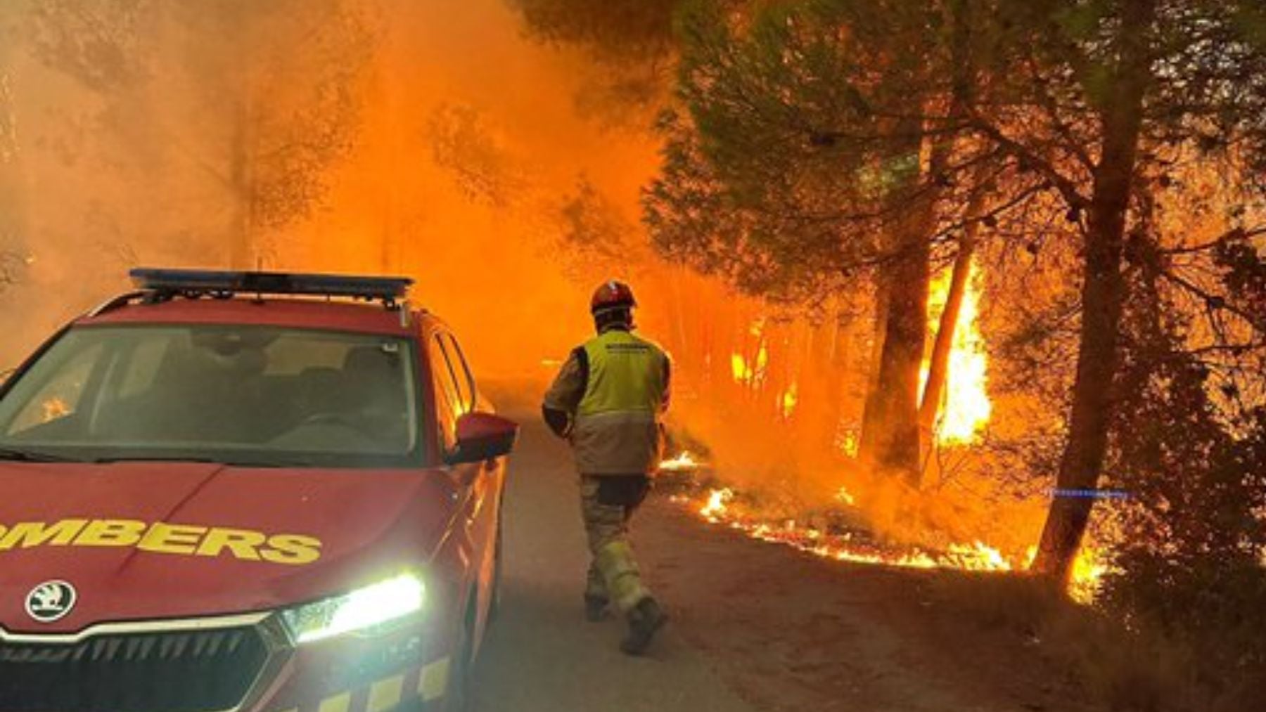 La Guardia Civil localiza dos focos diferenciados como origen del incendio de Vall de Uxó