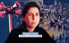 La Policía señala a Margalida Ramis, activista y ex portavoz del GOB, por lanzar el mensaje por megafonía que provocó un motín