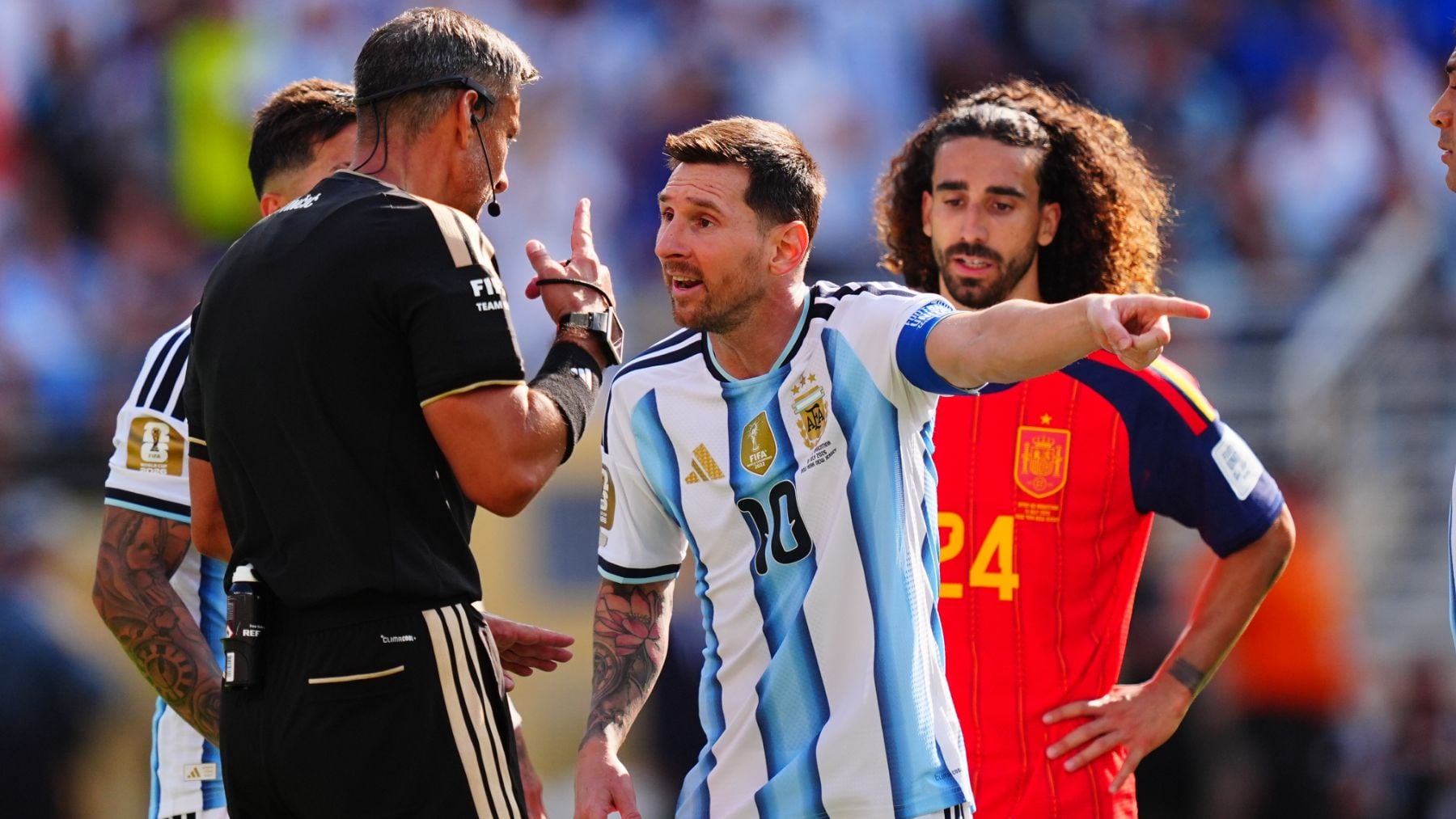 Slavko Vincic, árbitro de la final del Mundial, revela su conversación con Messi: Se comportó con deportividad
