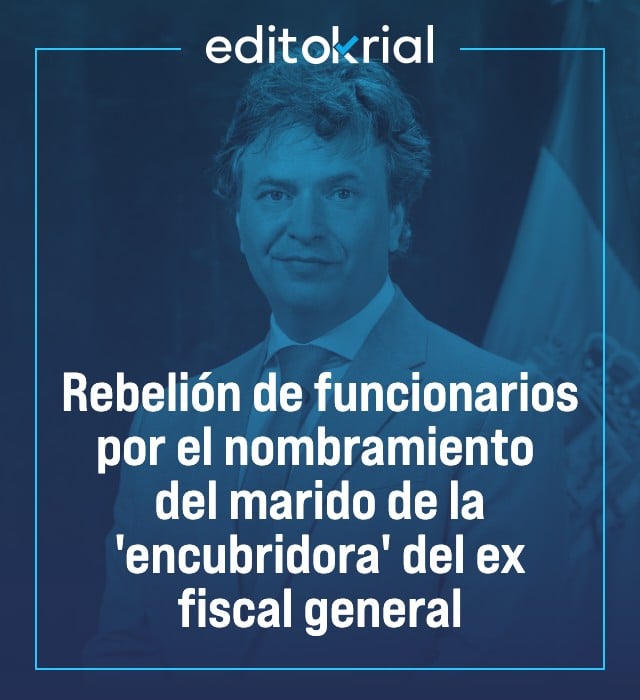 Rebelión de funcionarios contra el nombramiento del marido de la