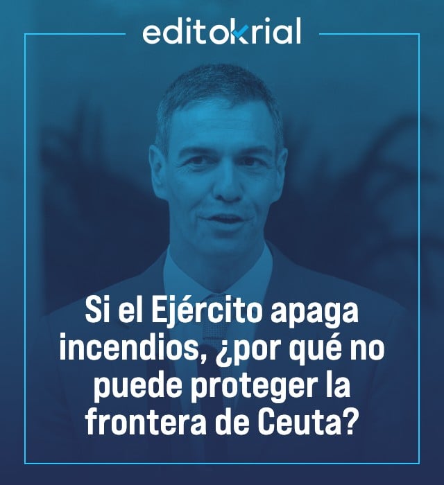 Si el Ejército apaga incendios, ¿por qué no puede proteger la frontera de Ceuta?