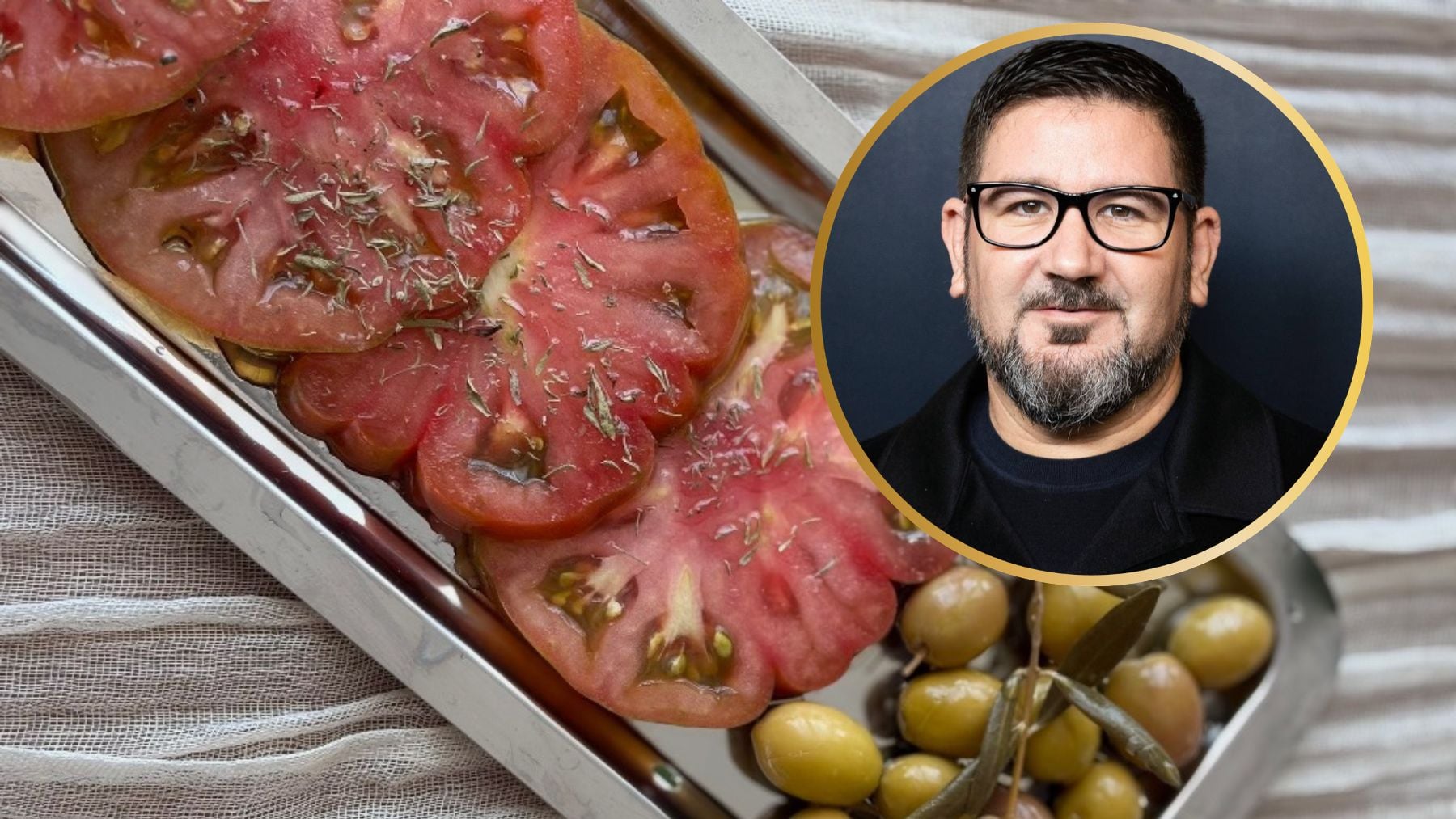 Dani García, chef español: “Para unos tomates aliñados más sabrosos, déjalos reposar 10 minutos para que absorban el sabor y suelten su jugo”