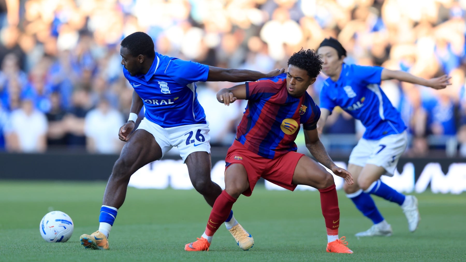 Birmingham City - Barcelona, en directo: debut de Adeyemi, resultado, goles y última hora del amistoso de pretemporada