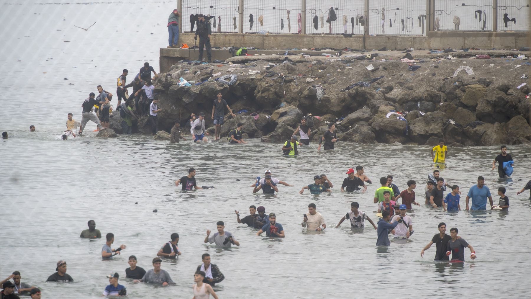 El amistoso del Barcelona en Marruecos parado tras la invasión de Ceuta