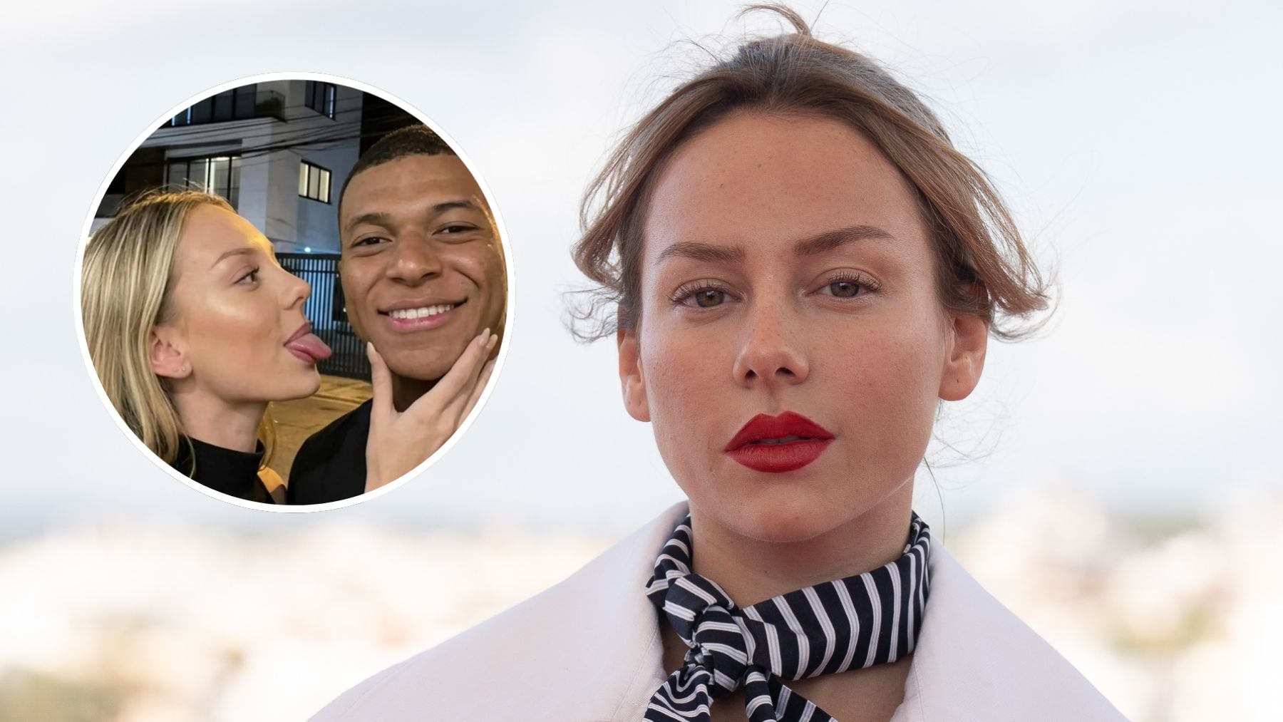 Mbappé y Ester Expósito. (Fotos: Europa Press/ Redes Sociales)