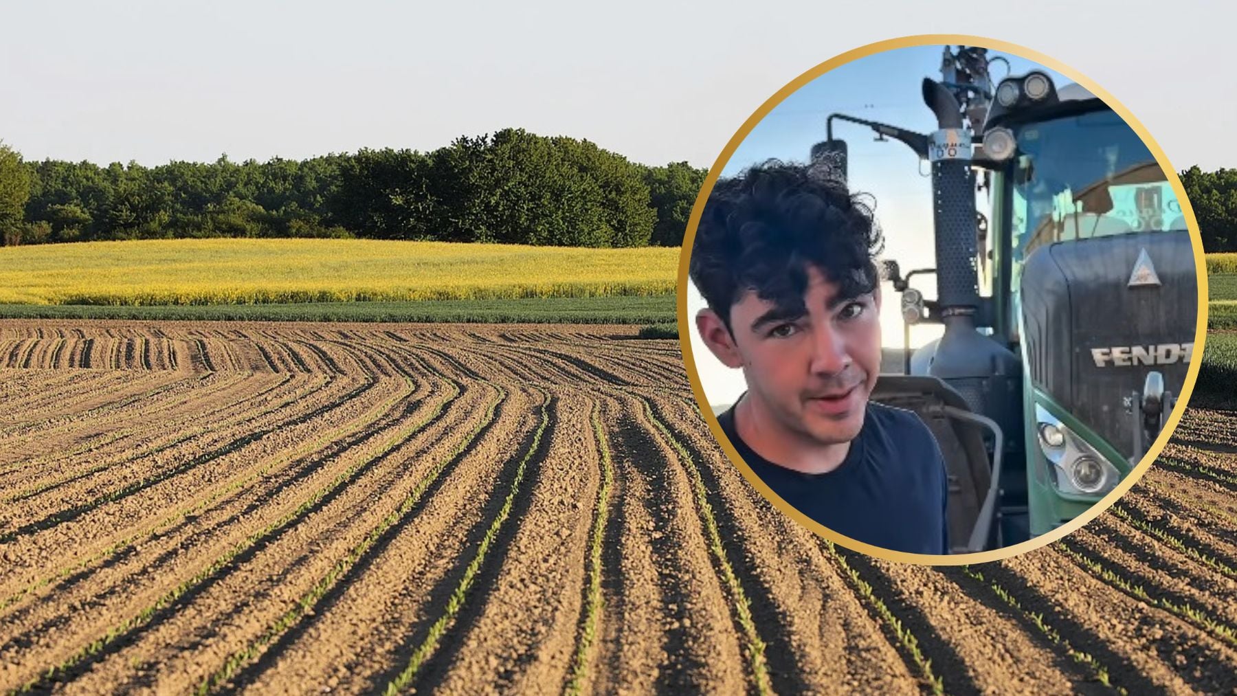 Javier, 28 años, agricultor: “Dejé mi trabajo como programador y trabajo en el campo