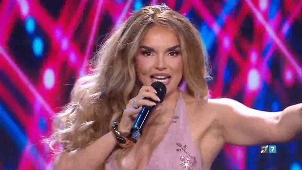 Melody en El Show de Bert&iacute;n. (RTVA)