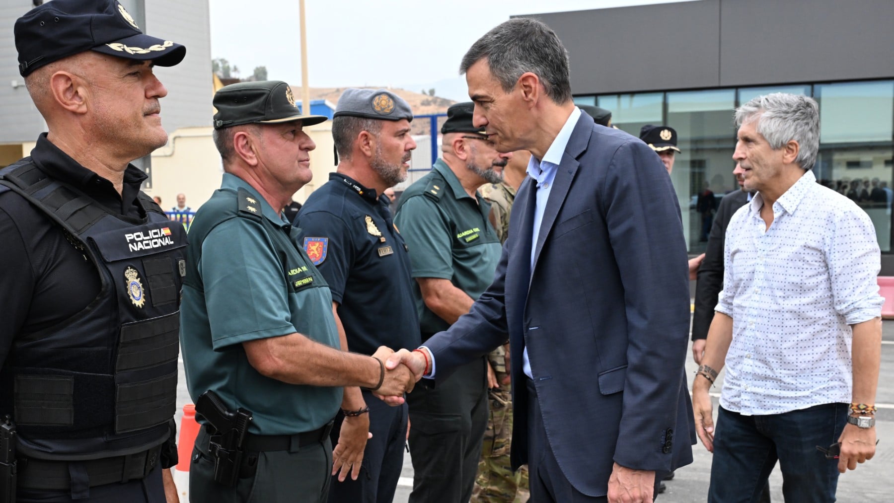 Visita relámpago de Sánchez a Ceuta: 105 minutos para volver a Moncloa, hacer las maletas y salir mañana hacia La Mareta