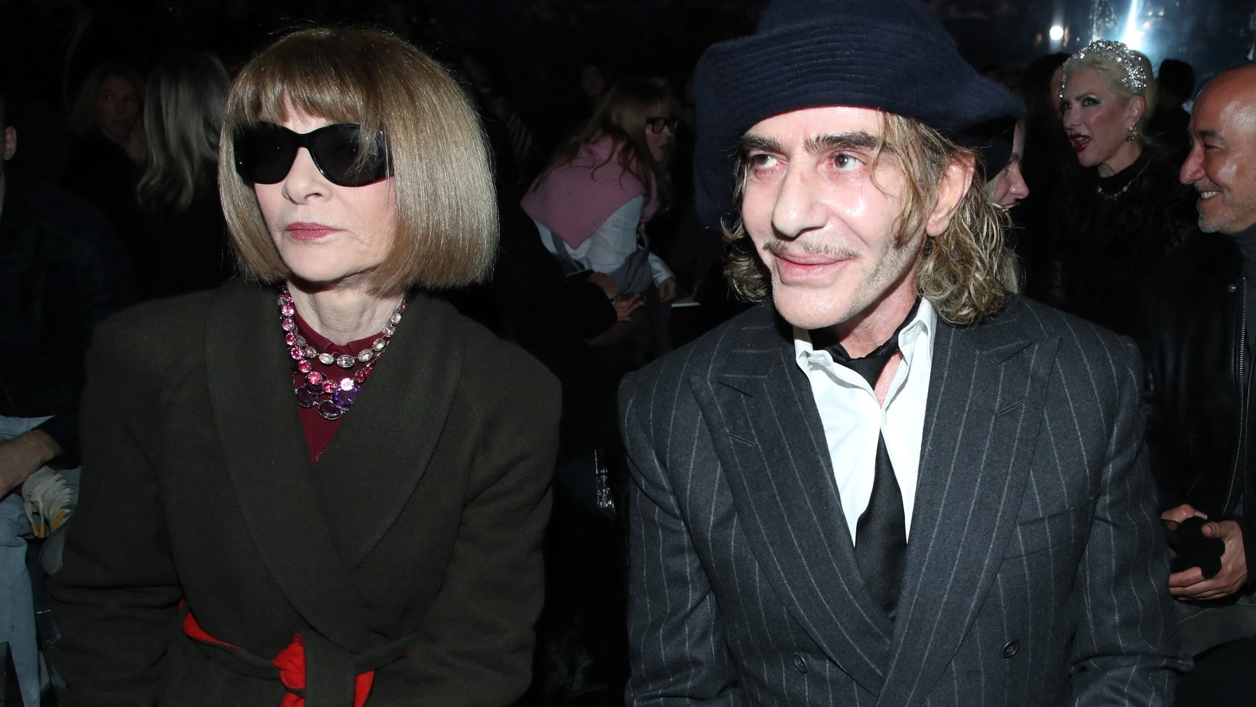 Anna Wintour y John Galliano. (Foto: EP)