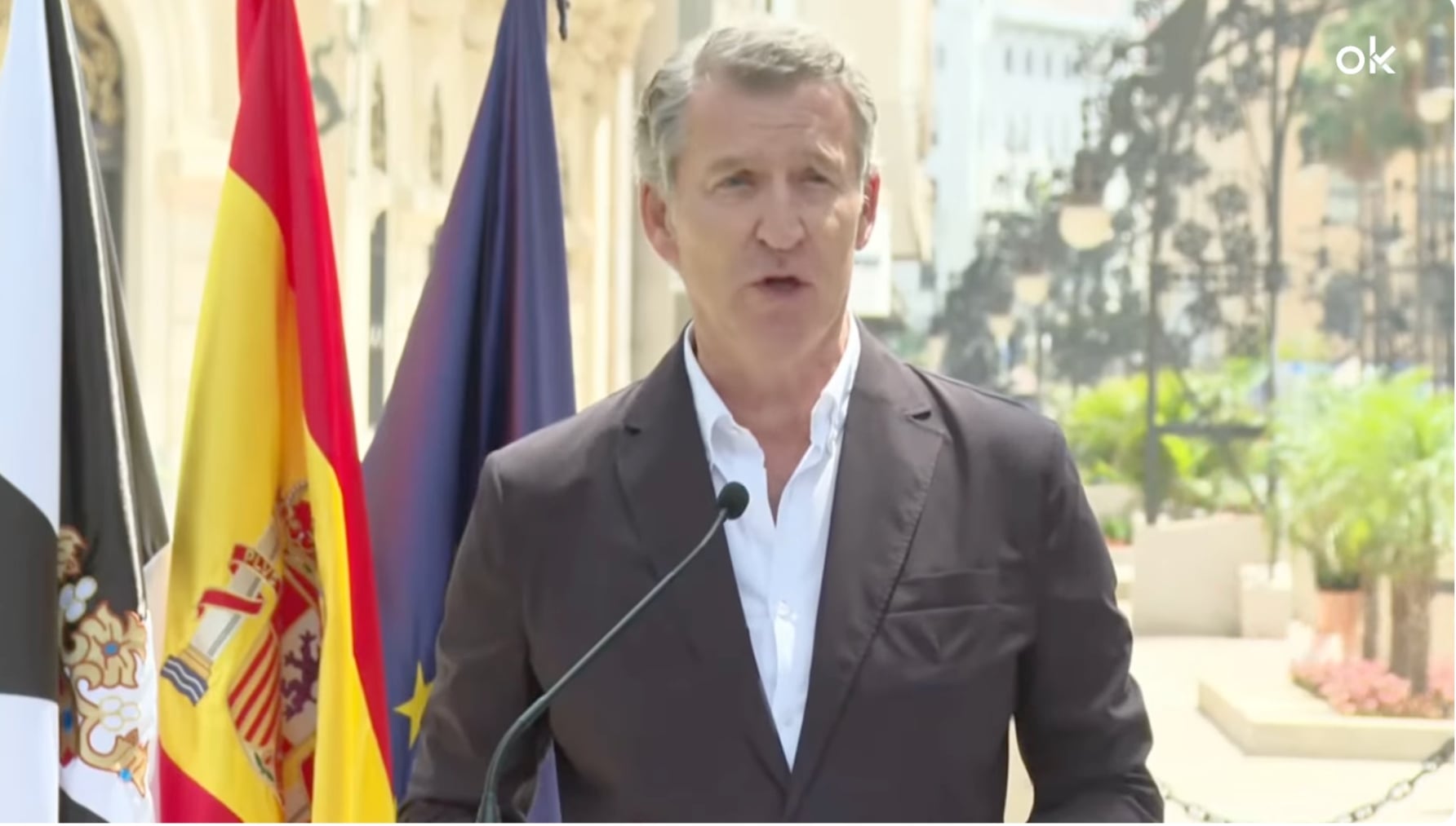 Feijóo carga desde Ceuta contra Sánchez por la invasión migratoria: El Gobierno lo sabía y no hizo nada