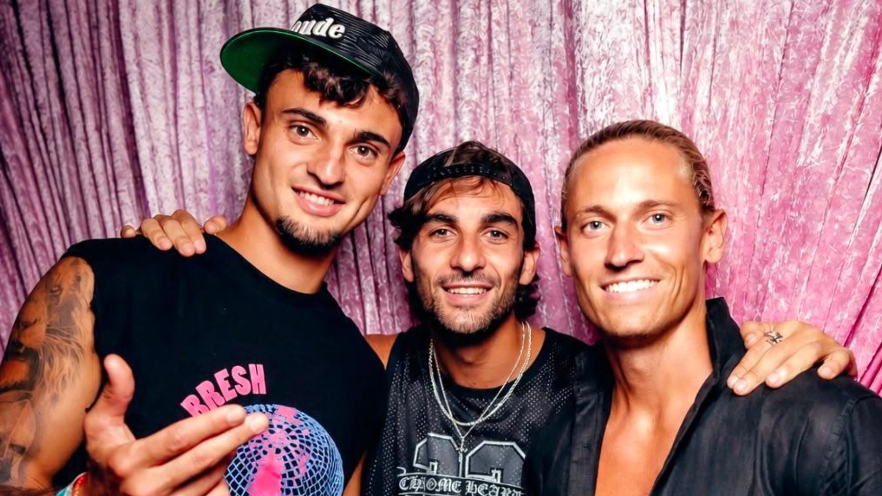 Los campeones del mundo alargan la fiesta en Ibiza: Ferran, Nico, Llorente y Pubill celebran el título en Bresh